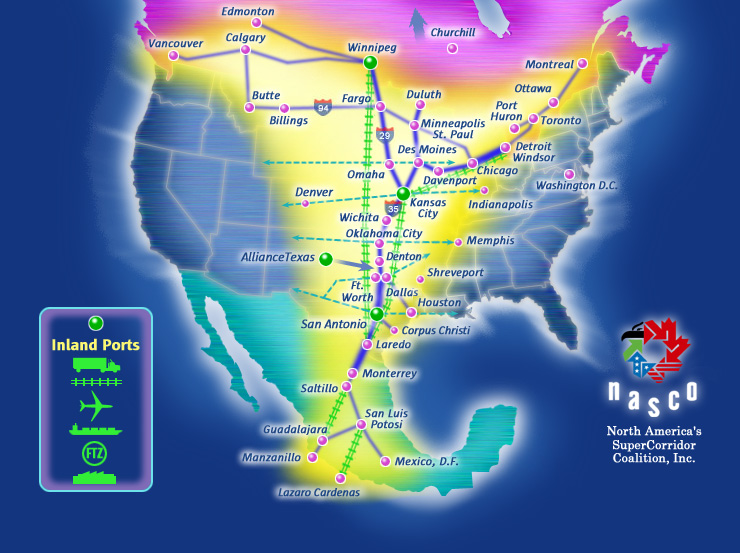 Canada And Usa Map North America